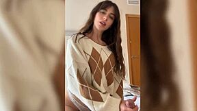 46 year old stepdad fucks petite teen pussy despite her boyfriend