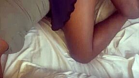 Step sister's juicy pussy creams hard from rough doggystyle pounding cum on ass