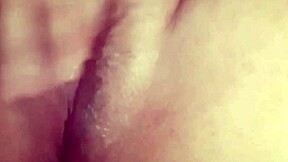 A nerdy teen girlfriend humiliates small cock cuckold with her delicious pussy and tits