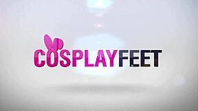 little red riding hood's pantyhose feet right in your face pov ride!