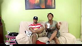 Best Friends' Wild First-Time College Orgy Cum Fest