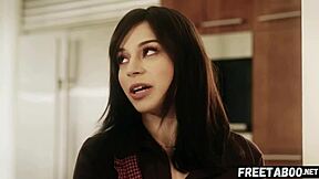 stepdad big cock creampies horny teen quickie