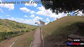 my petite asian girlfriend cherry... she gave outdoor bj then we fucked hard 😩