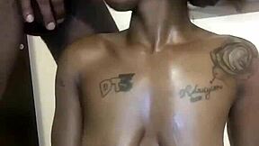 slim sexy delgada moans getting fucked missionary style panties aside