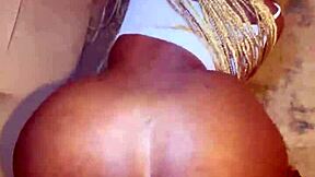 yo that big ebony stepsis needed sex therapy so she rode him missionary style
