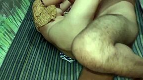 janvibhabhi takes boyfriend's hard doggystyle pounding closeup