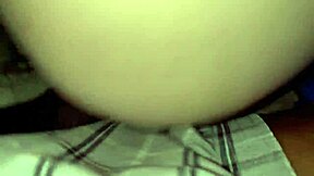 early morning pov sideways fuck creampie fills teen pussy with cum