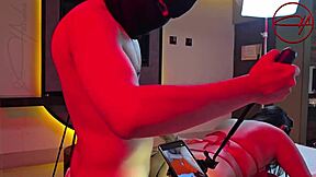 A caring couple shares their tanned latina teen with big tits for bareback creampie threesome