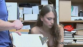 CAUGHT THE PERKY THIEF BENT OVER FOR DOGGYSTYLE HARDCORE FUCK ON SPY CAM!