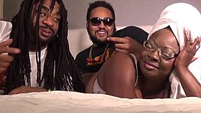 Mom daughter double blowjobs on huge black cocks compilation