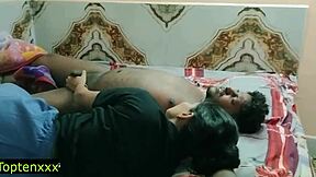 Beautiful skinny Asian girlfriend begs for harder desi pounding