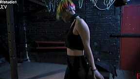 astrid faces bdsm punishment with spanking and garage humiliation for her bold curiosity