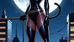 catwoman milf ai animated anal pounding frenzy