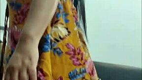 High heels short dress flashing wet panties squirting hard?