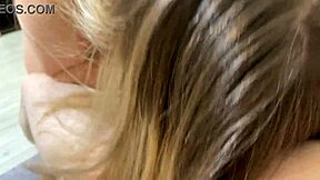 Pretty College Stepsis Begs for Cum on Her Big Tits POV