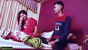 cute 18yo bhabhi roughly doggystyled by tailor's massive desi cock