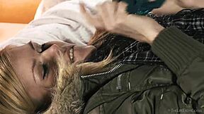 blonde delphine fingers her petite pussy solo 😍💦🔥