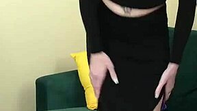 hey kit summers rocks that tight black dress in her photoshoot