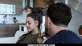 peter green rams big cock deep down sloan harper's throat in sloppy deepthroat bliss