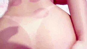 Blonde frees tight ass gapes on big cock moaning