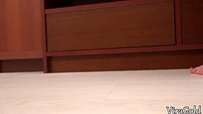 damn 18yo blonde amelia takes rough pounding and cum on her tight ass