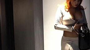 hey neighbor, come welcome this busty colombian into your bed... she's locked out!