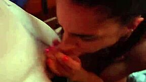 surprise outdoor fuck with skinny babe deepthroating monster cock!