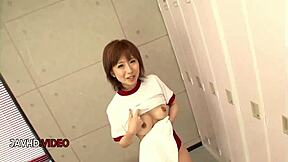 Naughty Japanese Hairy Pussy Babe Squirt-Soaked By Toys Frenzy!