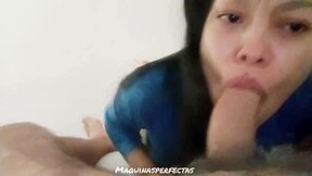 Deep Throat Homemade Facial Breaks Records!