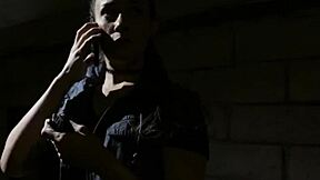 lesbian babes swap turns diving deep into each other's wet pussies