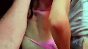 surprise outdoor fuck with skinny babe deepthroating monster cock!