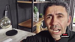 Mature Brazilian milf pays rent with quickie anal and blowjob