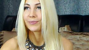 hot russian blonde teen explodes in orgasm on webcam!