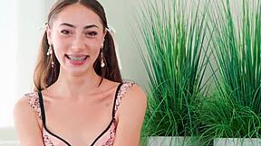 gf licks teen ass after sloppy deepthroat blowjob