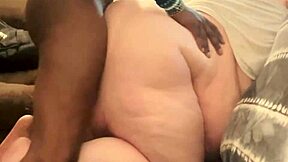 bbc stepbro loves my bbw curves so i gave him fat pussy for xmas sloppy deepthroat present!!