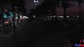 Thai Teen Girlfriend's Amazing Handjob for Boyfriend POV