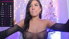 latina cutie with tiny tits fucks dildo like she wants your cock deep