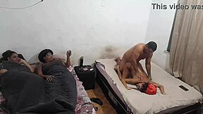 novinha does her thing right in front of her hot latina friends