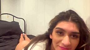 behind scenes latina teen aubry babcock deepthroat doggystyle facial cumshot vol 12