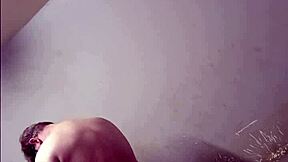 masked daddy bends petite teen slut over fucks doggystyle after blowjob umm