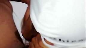 skinny neighbor's wet mouth on my cock was unreal wasn't it