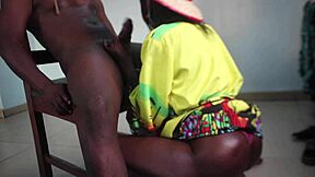 Muslim Fulani MILF Begs: Double Penetrate My Ass And Pussy Now?!