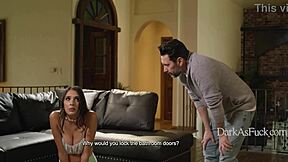 teen begs stepdad for pet but gets perverted fuck instead?