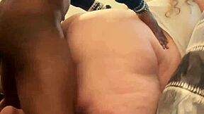 bbc stepbro loves my bbw curves so i gave him fat pussy for xmas sloppy deepthroat present!!