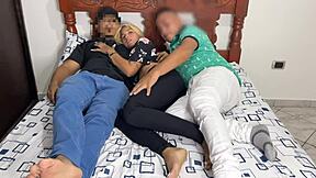 movie night with best friend turns ntr i fuck his hot latina gf