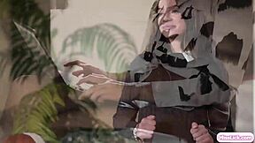 Ginger milf's juicy holes wrecked in intense strapon double penetration threesome vr