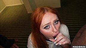 Lost bet anal fuck in public corridor! 😱🔥🍑