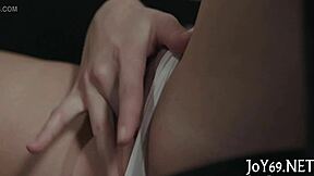 hot teen tight pussy takes xxl dildo cum toys solo