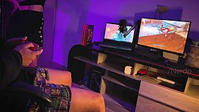 My amiga saw me playing but wanted FACIAL CUMSHOT and me eating her all night