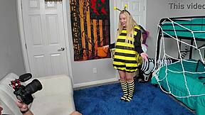 pawg blonde kallie taylor takes dick backstage in every position pov